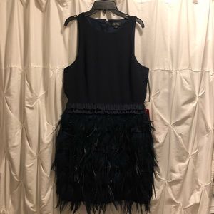 Tahari Navy Lucy Dress